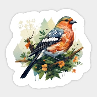 Finch Bird Sticker